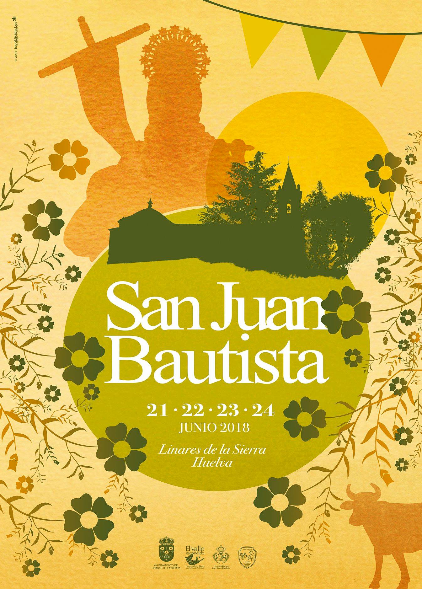 Fiestas patronales en honor a San Juan Bautista 2018 Linares de la Sierra